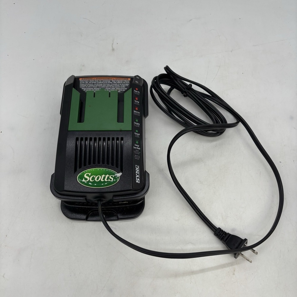 Scotts S200 Sync 20v Lithium-Ion Battery Charger 140317001 Tested Working